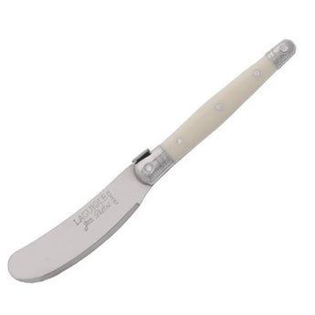 Laguiole Mini Ivory and Stainless Steel Cheese Spreader at Welcome Home Annapolis