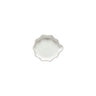 Casafina White Ceramic Ruffled Spoon Rest