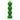 Addison Ross Leaf Green Bobbin Salt and Pepper Grinder