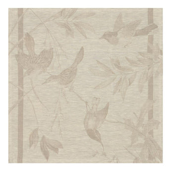 Le Jacquard Francais Voliere Beige Linen Napkin