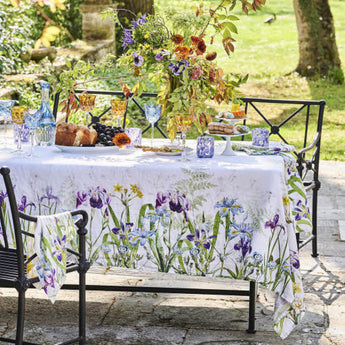 Garnier-Thiebaut Iris D’Hiver Tablecloth