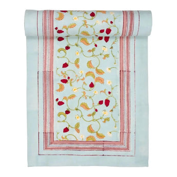 Couleur Nature Strawberry Table Runner available at Welcome Home