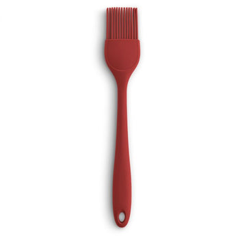 Red Silicone Basting and Grill Brush