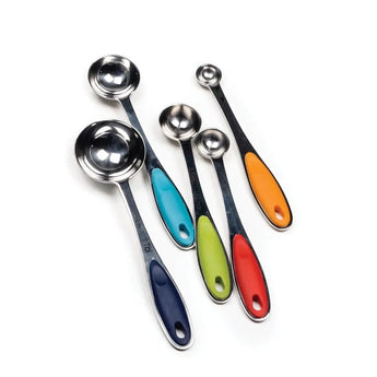 Colorful handled measuring spoons 