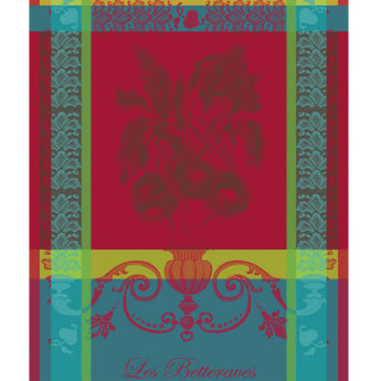 Les Betteraves Rouge Kitchen Towel