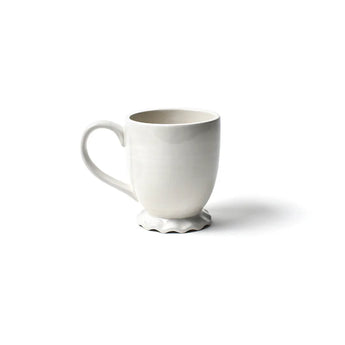 Signature White Ruffle Mug