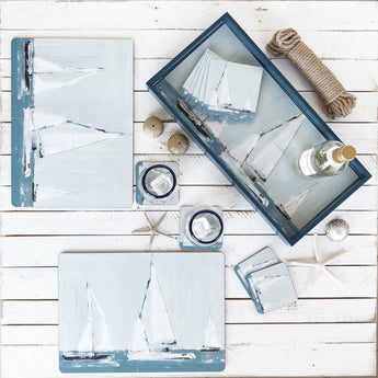 Sail Away | 10 x 20 Art Tray