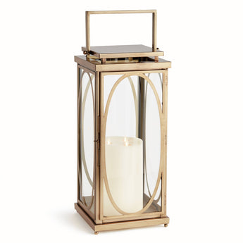 Napa Home & Garden - Jace Lantern Large, Antique Brass