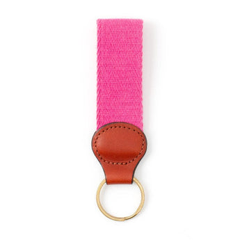 Barrons-Hunter - Hot Pink Surcingle Key Fob