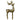 Brass reindeer standing 