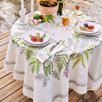 Bouquet De Fougeres Bouleau Tablecloth (2024 DISCONTINUED PATTERN)