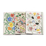 Seedlings - Widly In Love Sewn Trio Notebook Set. Covers feature wild floral designs.