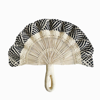 Toquilla Frilly Hand Fan