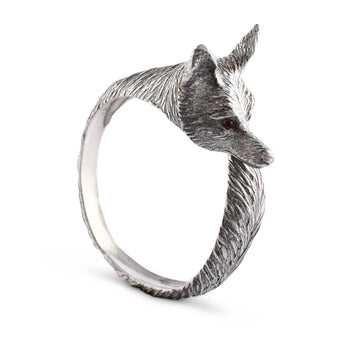 Vagabond House - Pewter Fox Napkin Ring