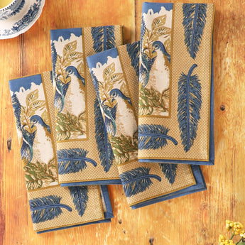 April Cornell - Pheasant Napkin Set of 4