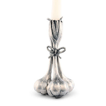 Pewter Garlic Candlestick