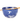 Blue ceramic bowl with white wave and bird design, accompanied by wooden chopsticks on a white background.