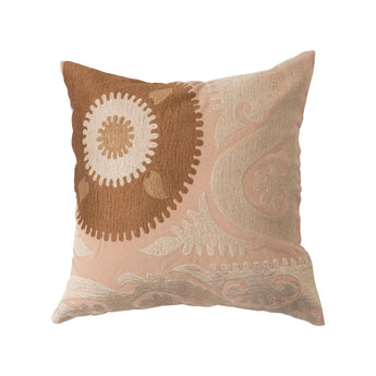 Cotton Embroidered Suzani 16" Pillow