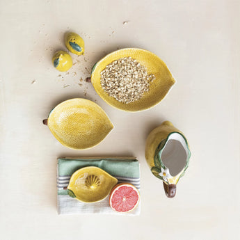 Stoneware Lemon Bowls