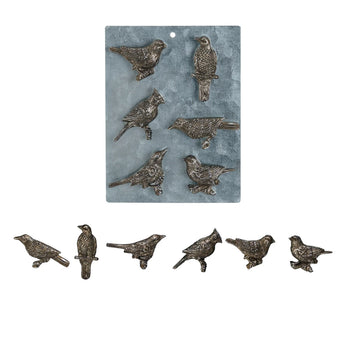 Pewter Bird Magnets