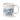 Farmers Market Stoneware Mug | Blue Multi