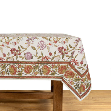 French Tablecloth Louise Multicolor: 71 x 106 - Rectangle - Seats 6-8