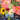 ‘Thinking about you’ cared with bouquet of flowers tied with a blue and white ribbon