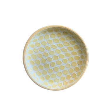 Terrafirma Dot Wine Coaster in Butter