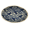 Terrafirma lace pattern small nesting bowl in cobalt