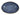 Terrafirma Large Foliage Oval Bowl in Cobalt