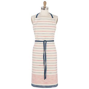 Stonewash French Stripe Apron