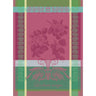 pink red blue green lime fruit strawberry tea towel
