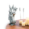Pewter Rabbit Cocktail Pick Set