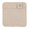 Taupe potholder or trivet