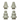 Stoneware Tree Taper Holders